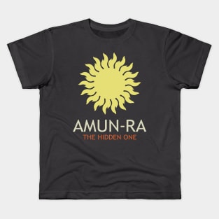 Amun-Ra Ancient Egyptian God The Hidden One Sun Symbol Kids T-Shirt